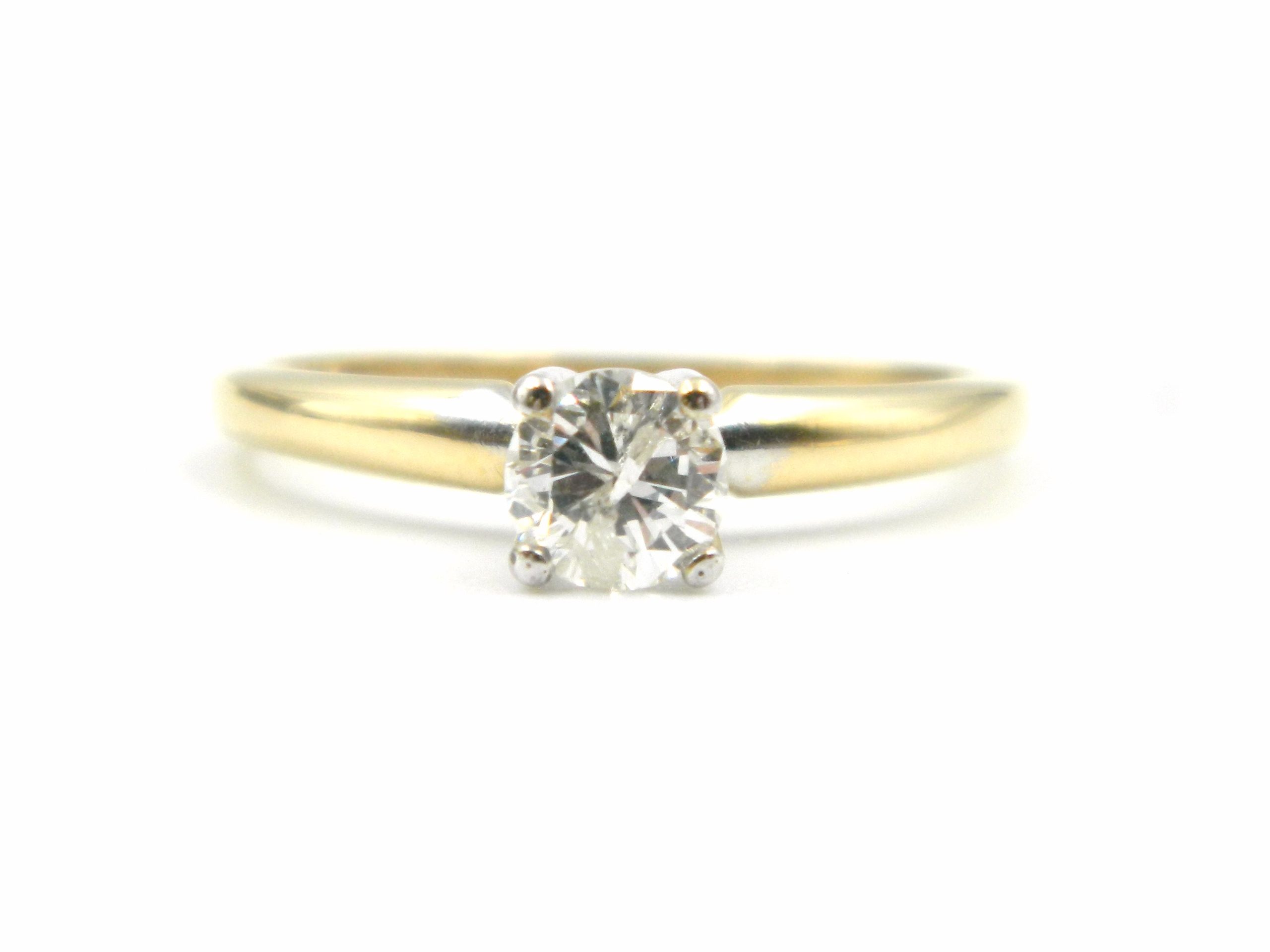 Estate: Yellow Gold Diamond Engagement Ring