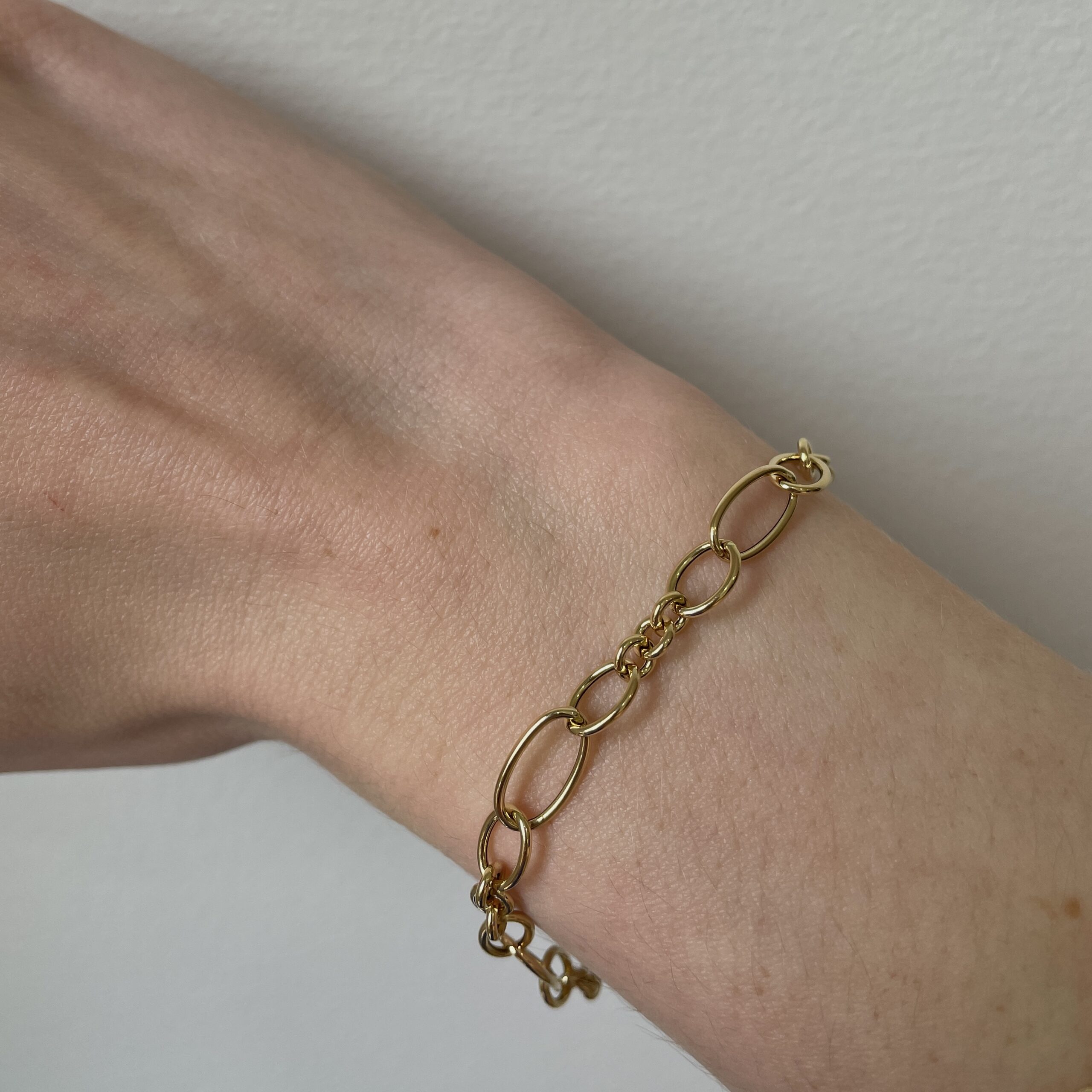 Yellow Gold Link Bracelet