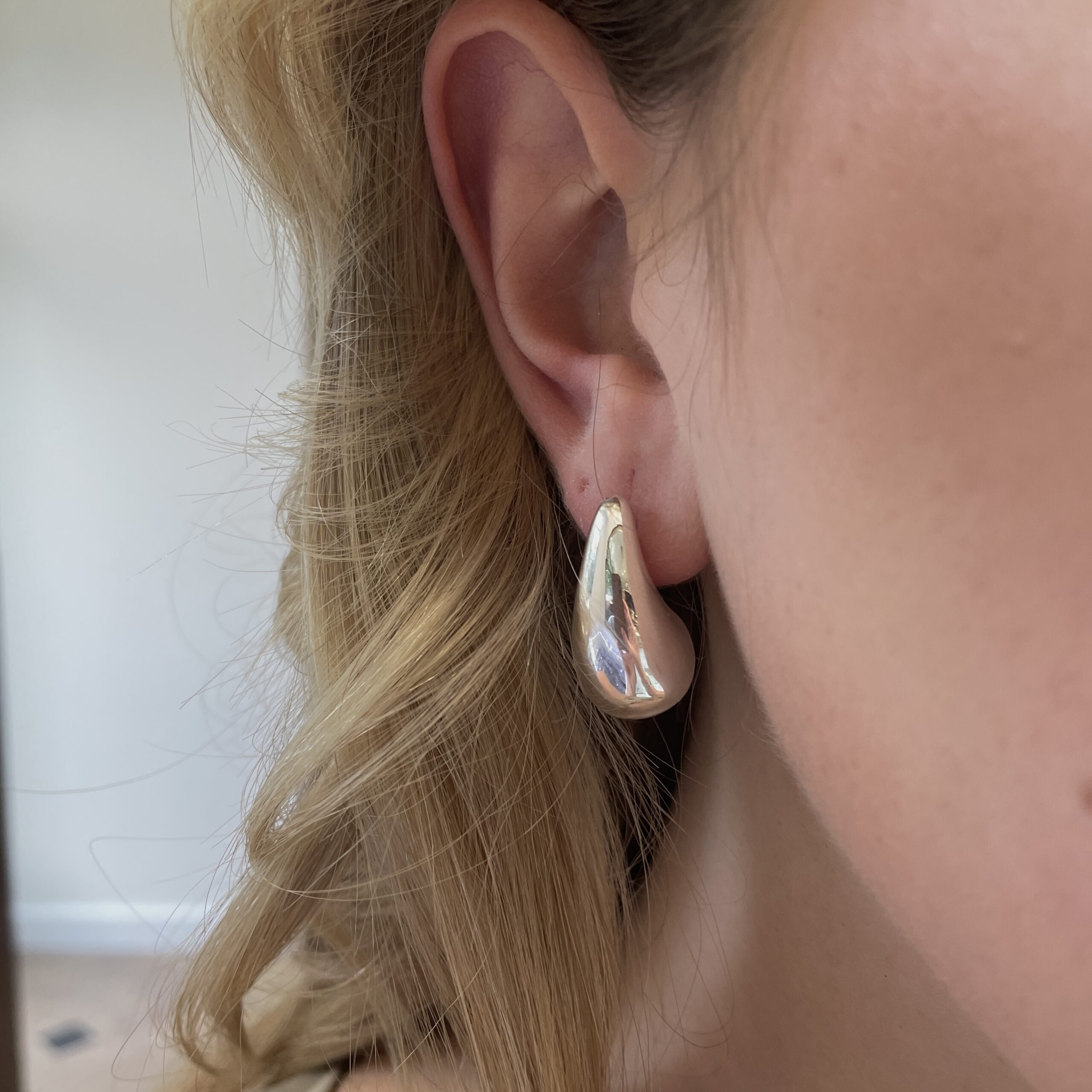 Sterling Silver Teardrop Earrings