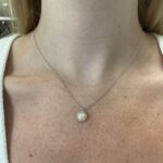 Sterling Silver Freshwater Pearl Pendant Necklace