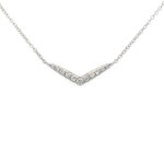 White Gold Diamond Necklace