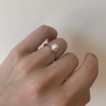 Sterling Silver Pearl Ring