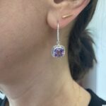 Sterling Silver Amethyst Earrings