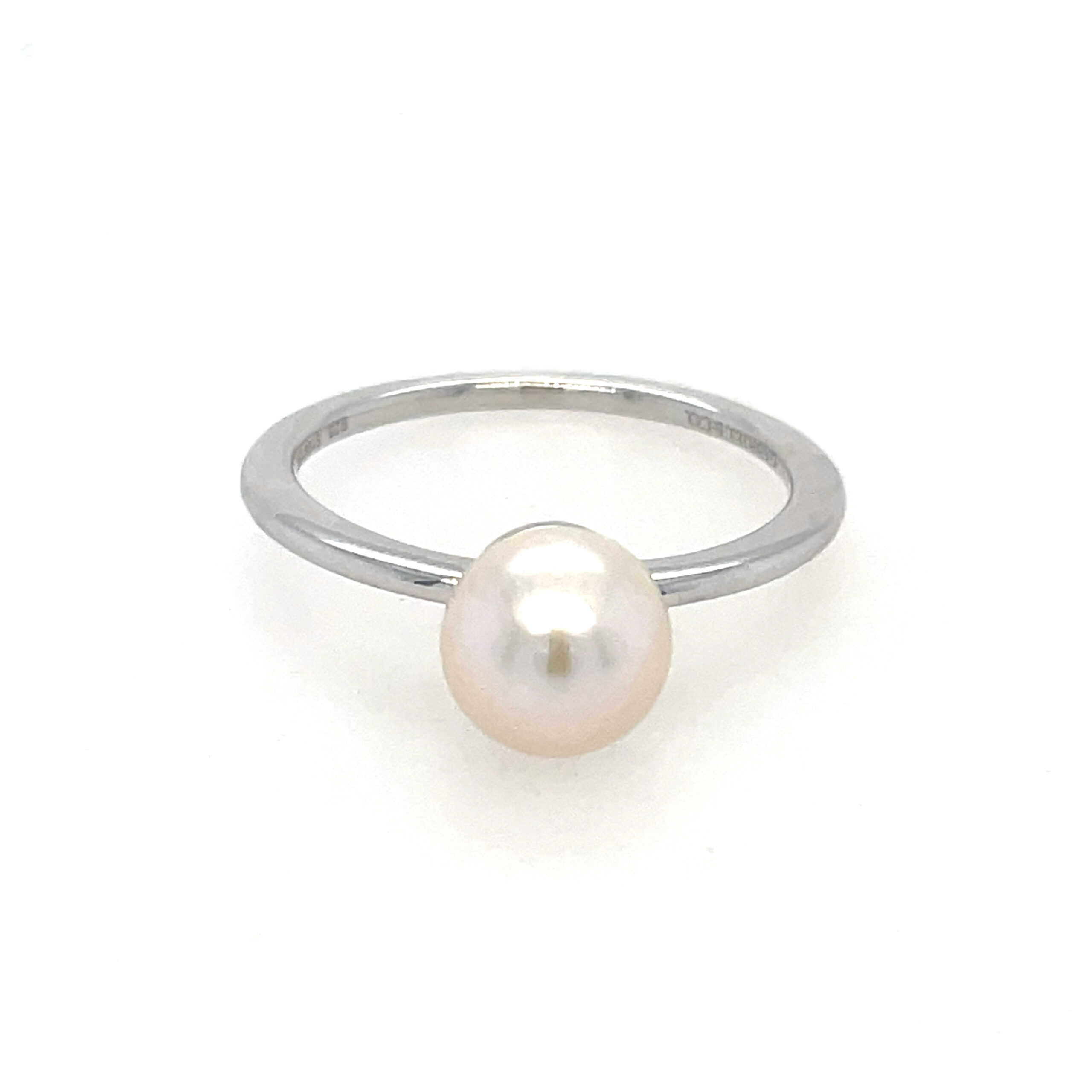 Sterling Silver Pearl Ring