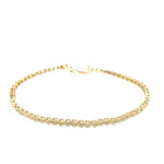 Yellow Gold Diamond Tennis Bracelet