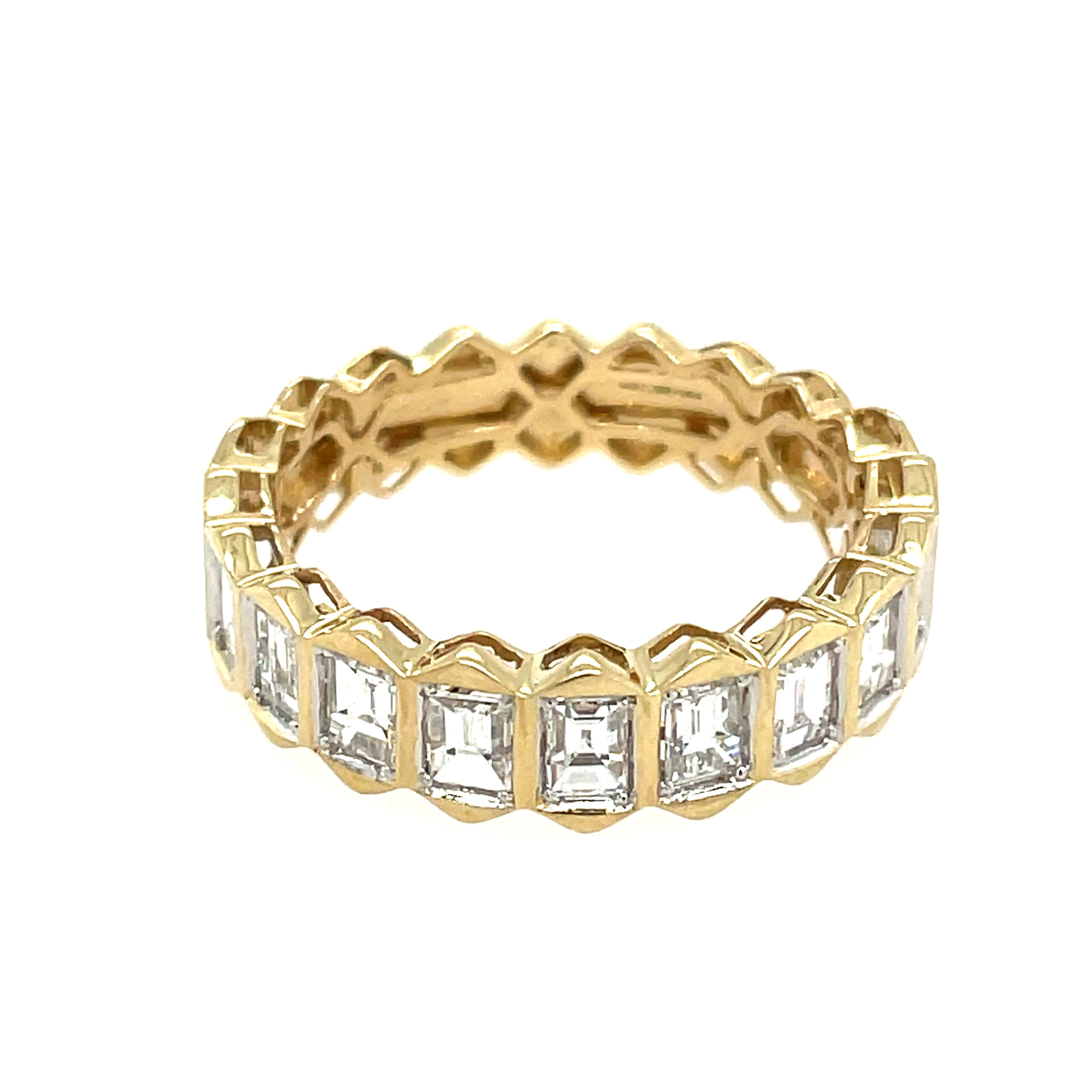 Yellow Gold Diamond Band