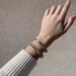 Estate: Yellow Gold Engraved Bangle