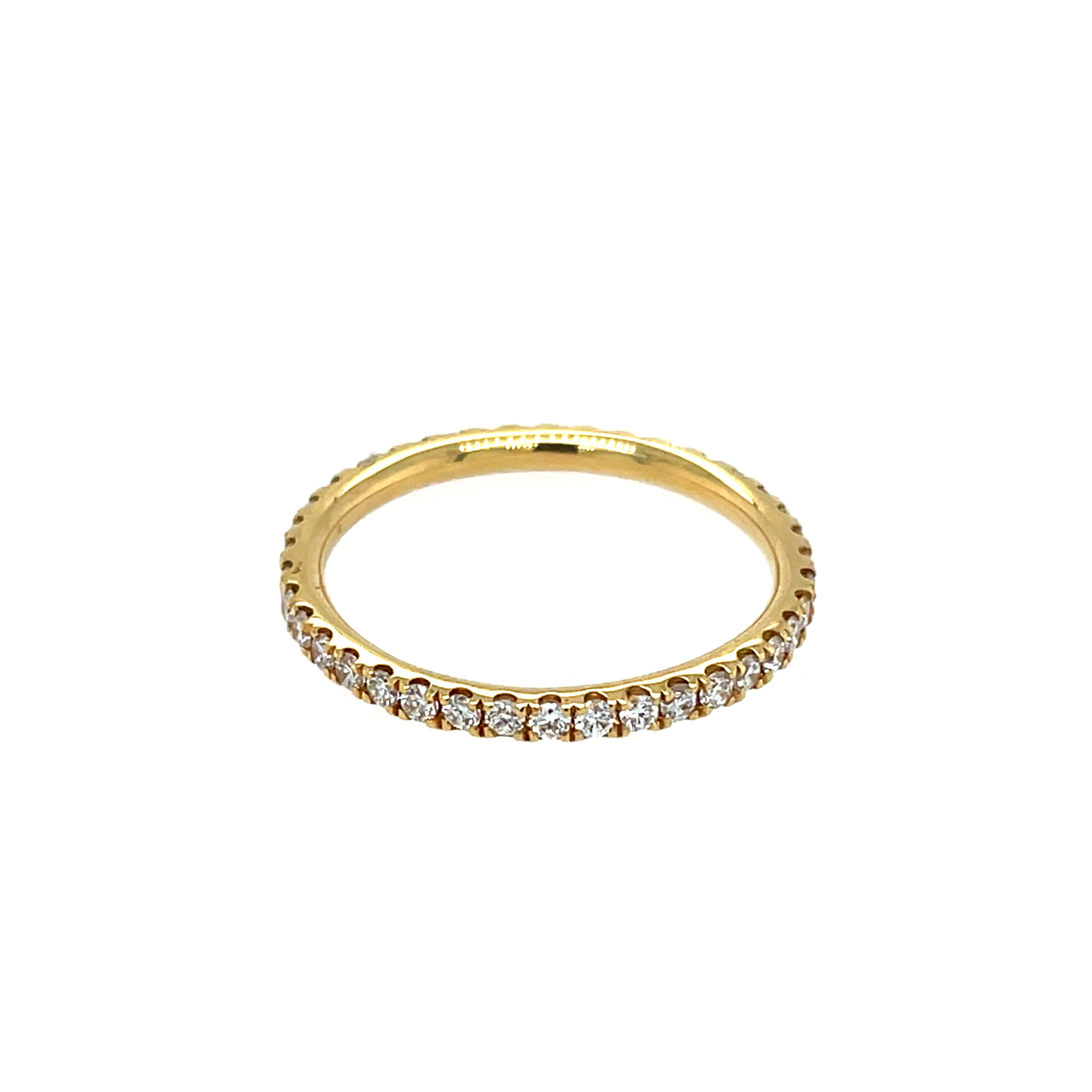 Yellow Gold Diamond Band